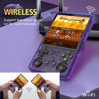 Portable Game Console R36S Plus, 64-Bit Linux System, 4.0 Inch IPS Screen, Handheld Pocket Video Game Player with RK3326 Chip