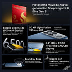 Global Version POCO F8 Ultra 5G Smartphone Snapdragon® 8 Elite Gen 5 6.9" Eye-care AMOLED Display 100W HyperCharge 6500mAh NFC I