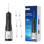 Dr.Yadent YD06 Cordless Oral Irrigator WaterFlosser 300ML Portable Water Jet USB-C Fast Charge 7 Nozzles 4 Modes IPX7 Waterproof
