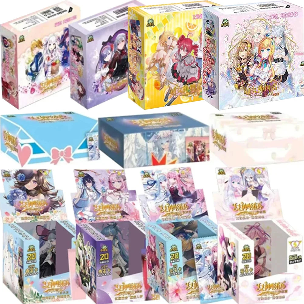 New Goddess Story Card Fufeng Chapter Colorful FlashCard Anime Character Collection Card Games Toys Child Gifts Main image