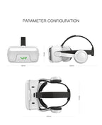 Shinecon Viar Virtual Reality VR Glasses Headset 3D Device Helmet Goggles Lenses For Smartphone Smart Phone Game Cell Mobile Set