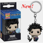 2026 Funko Keychains Ranger Red Blue Pink Minion Kevin Otto Stuart Spider Spot Vash Ahsoka Inuyasha Homer Sam Sally Figure Toys