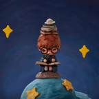 POP MART Hirono x Le Petit Prince Serie Blind Box Toys Mystery Box Mistery Caixa Action Figure Surprise Cute Model Birthday Gift