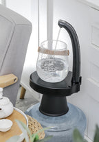 USB Rechargeable Electric Black Small Motor Pumping Automatic Water Dispenser