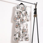 Spring Summer Women Maxi Dresses Casual Full Sleeve Floral Printed O-neck Woman Bohe Beach Party Long Dress Mujer Vestidos