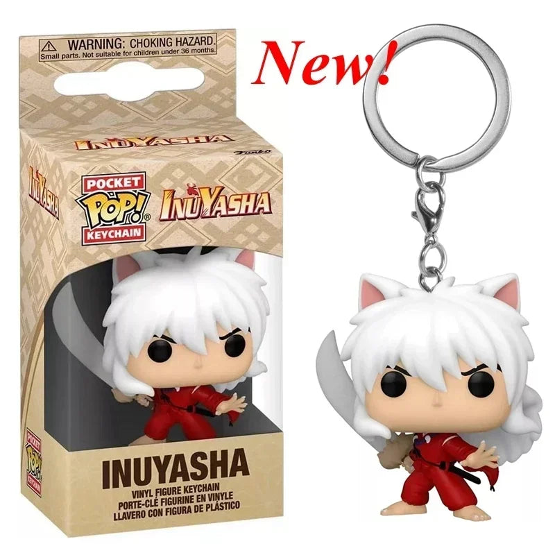 2026 Funko Keychains Ranger Red Blue Pink Minion Kevin Otto Stuart Spider Spot Vash Ahsoka Inuyasha Homer Sam Sally Figure Toys