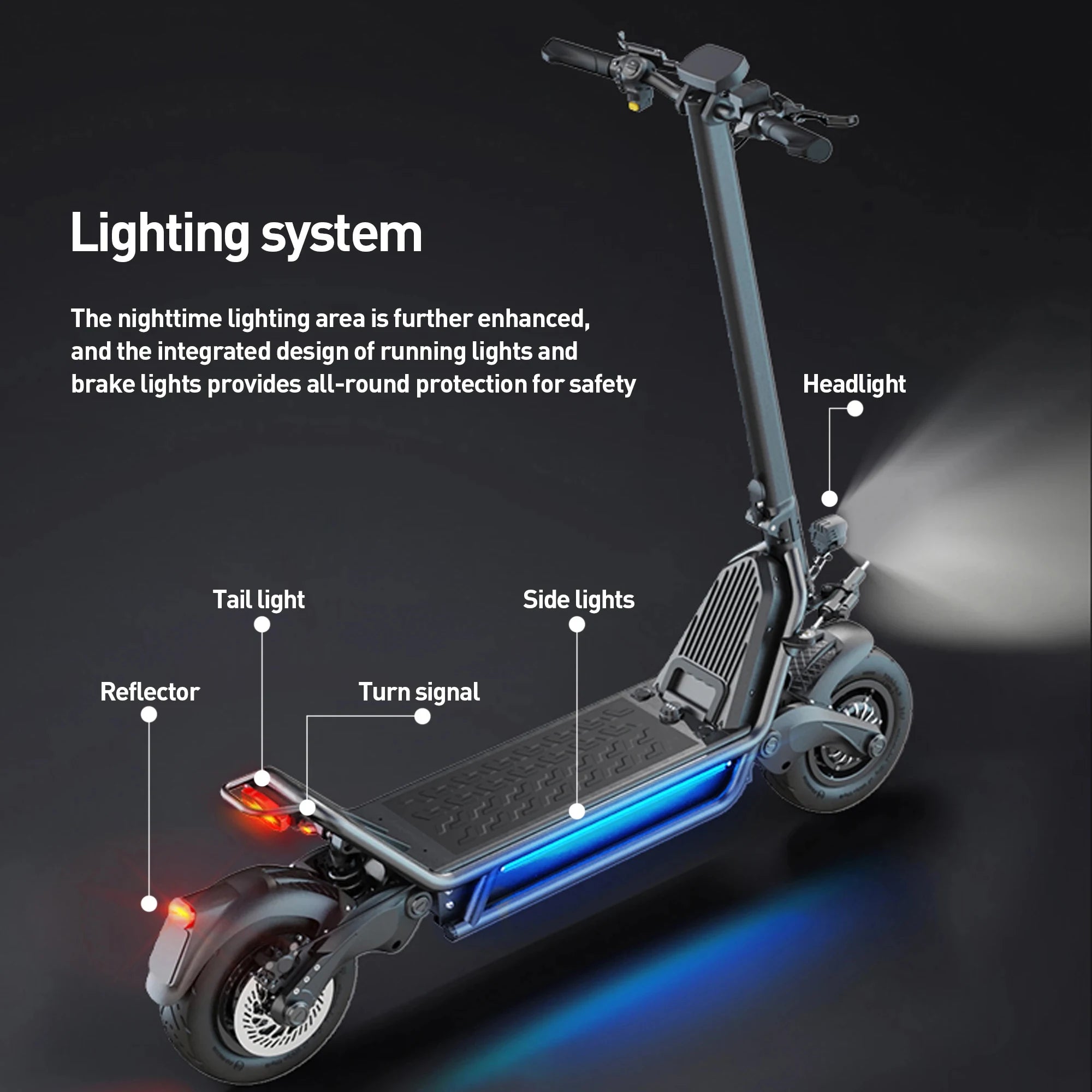 JOYOR E6-S Adult Electric Scooter 3200W Motor 60V31.5AH Battery Off-road EScooters NFC Unlock Hydraulic Brake Foldable E-Scooter Secondary image