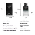 Brand Perfume Woody Men Perfume Spray Flirting Pheromone Long Lasting Cologne Ocean Light Fragrance Man Vibrant Gentleman Gift