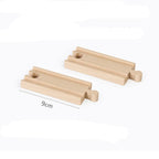 Wooden Train Track Assembly Toys For All Thomas Trains Car Bridge Piers Traffic Light Beech Wooden Railway Kid Creative Toy
