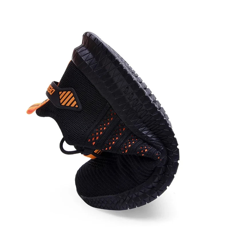 Work Safety Shoes Summer Breathable Men Air Cushion Work Protective Sneakers Anti-Puncture Work Shoes Male Steel Toe Shoes