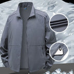 Men's Sun Protection Jacket Ultrathin Windbreaker Summer Outdoor UV Jacket Loose Stand Collar Oversized Sunscreen Coat Fishing