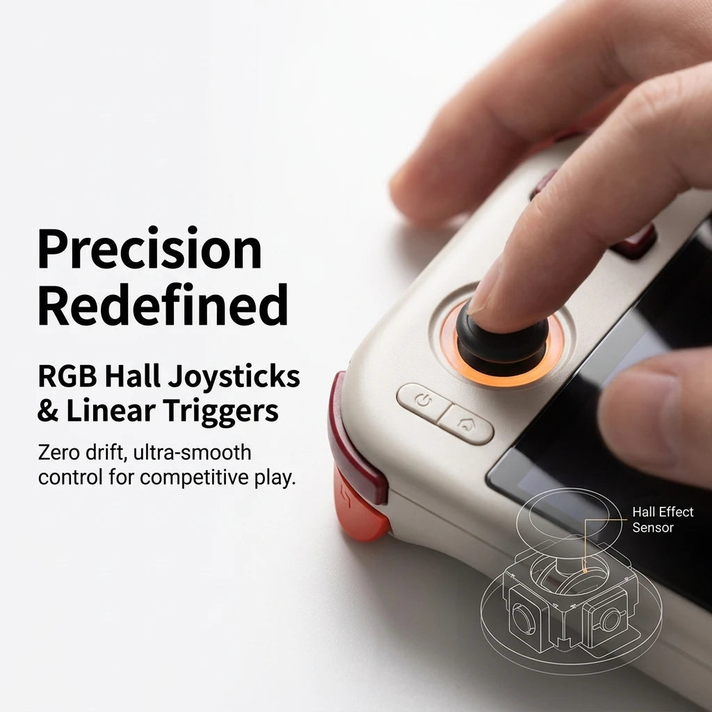 MangMi Air X Game console Android 5.5 inch 1080P 11 touch screen IPS 5000mAh Hall effect Joystick trigger portable game consoles Secondary image