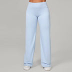 Women Straight Yoga Leg Bottoms Soft Stretchy Fabric Women's Yoga Pants GYM Sweat-Wicking Properties Running Sport Trousers