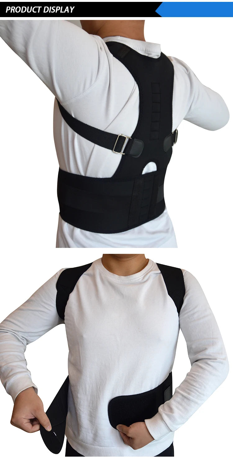 Adjustable Body Orthopedic Support Brace Belt ,pain relief from illess Posturas Shoulder Hunchback Back Posture Corrector belt