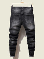 Fashion Men's Jeans Pants Stretch Blue Skinny Jeans For Men Casual Slim Fit Denim Pants Korean Style Male Trousers Jeans
