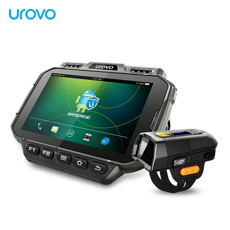 Urovo U2  Android 10 2GB RAM/16GB ROM Quad-core 2GHz 2D Barcode Scanner PDAS Wearable Devices