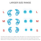 Swimming Ear Plugs for Adults, 3 Pairs Waterproof Reusable Silicone Swim Earplugs with Removable Cord,Perfect for  Water Sports