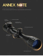 4-16X40 AOEG Scopes Red and Green Illuminated Hunting Scopes Tactical Optical Scope Airsoft Sight