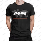 2025 Summer New Cotton For 1250 GS Exclusive for BMW Fans Motorrad R1250GS Motorcycle T Shirt Men Hip Hop Streetwear Unisex Tops