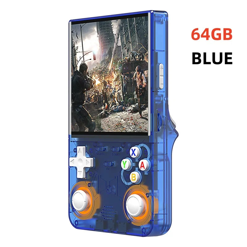 R36 Ultra Handheld WIFI Game Player 4 Inch IPS Screen Open Source Retro Video Player 64G/128G Memory up to 20000+ Games