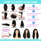 Highlight Brown Glueless 400 Density Straight Wig No Glue Brazilian Human Hair 4x4/13x6 HD Lace Front Ready To Wear Wig 18 Inch
