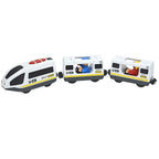 Locomotive Magnetic Car Electric Train Toys Fit All Brand Biro Wooden Diecast Slot Train Track Railway Educational Toys For Kids