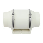 220V Duct Fan, Silent Inline Ventilation Exhaust Fan Air Ventilator for Kitchen/Bathroom/Bath, 2600rpm