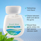 6/3/1 pcsWhite Box Mint Dental Floss Roll - Cleaning Oral Tools - Dental Floss Stick Adult Home Set - Cleaning Interdental Brush