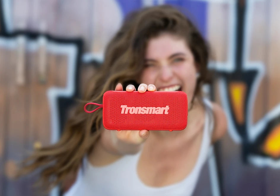 Tronsmart Trip 2 Speaker Portable Bluetoth Speaker with Enhanced Bass, IPX7 Waterproof, 20H Playtime,for Camping, Hiking & Outdoor