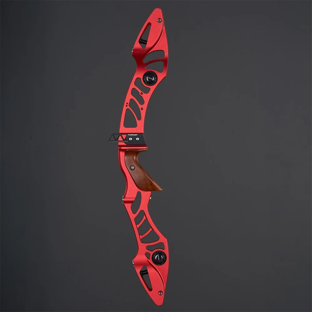 TOPARCHERY 25inch High-end ILF Bow Riser Aluminum CNC Material Right Hand for Professional Archer Competitive Sports Accessories Main image
