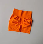 Peach Hip Lifting Sports Shorts Women High Waist and Waist Tightening Slimming Running Hip Speed Drying Three Point Tight Pants