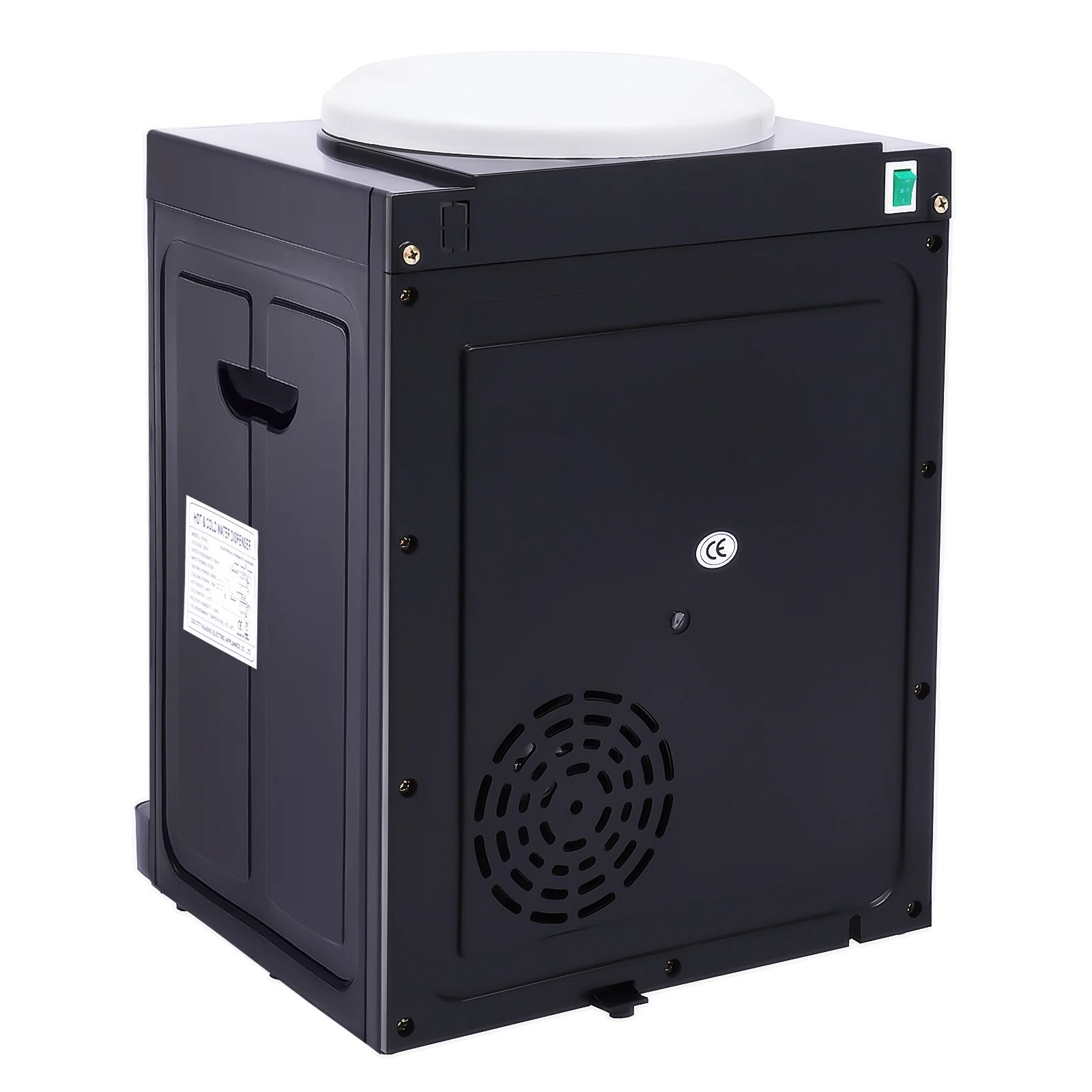 220v Hot Cold Water Dispenser Top Loading Water Cooler Dispenser Hold 3.5l/5l/10l /18.9l Countertop For Desks,coffee tables