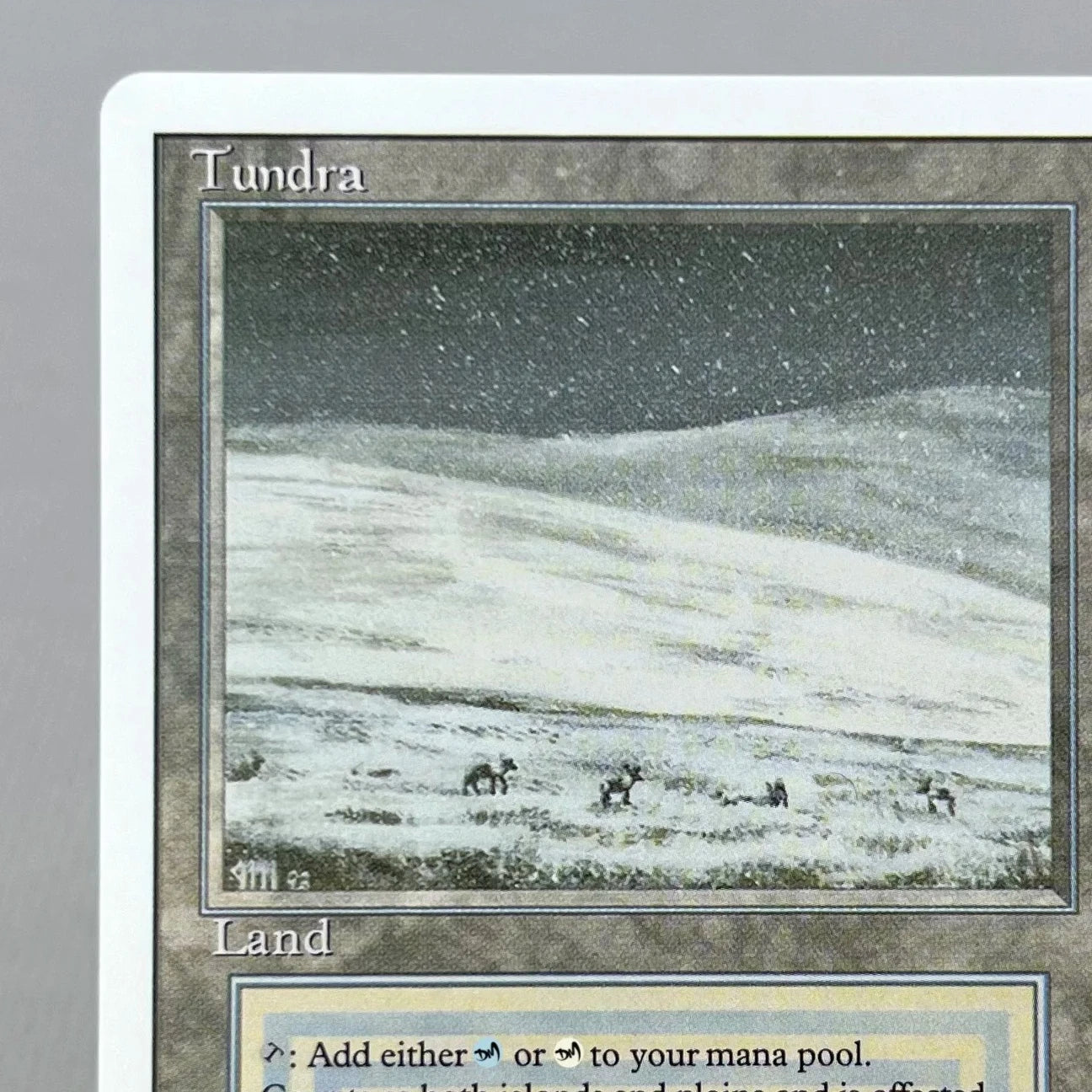 unlimited Revised MIX2/002 Tcg dual lands unlimited proxy magical cards tundra scrubland home play Revised underground gathering