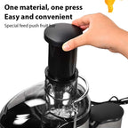 Juicer Machine, 400W Juicer with 3-inch Big Mouth for Whole Fruits and Veg, Juice Extractor with 2 Speeds, Easy to Clean