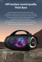 ZEALOT S98 160W Big Power Portable Bluetooth Speaker Wireless TWS Subwoofer Bluetooth Speaker Waterproof Mobile HIFI Quality