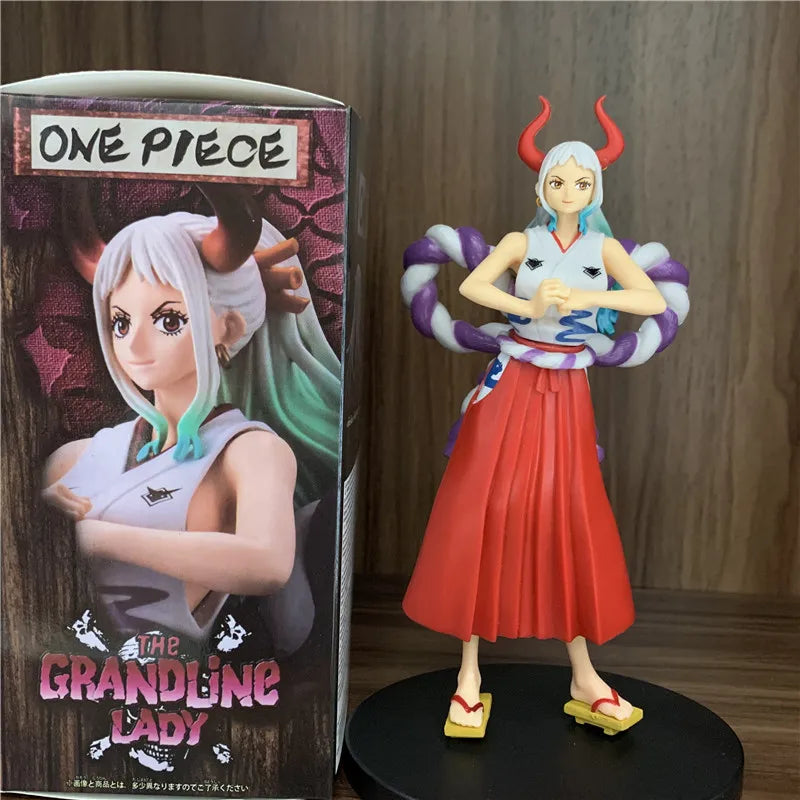New One Piece Figure Ninja Nami PVC Figures OP Tama Luffy Yamato Kaidou Zoro Sanji Usopp Law Newgate Model Gift Toy
