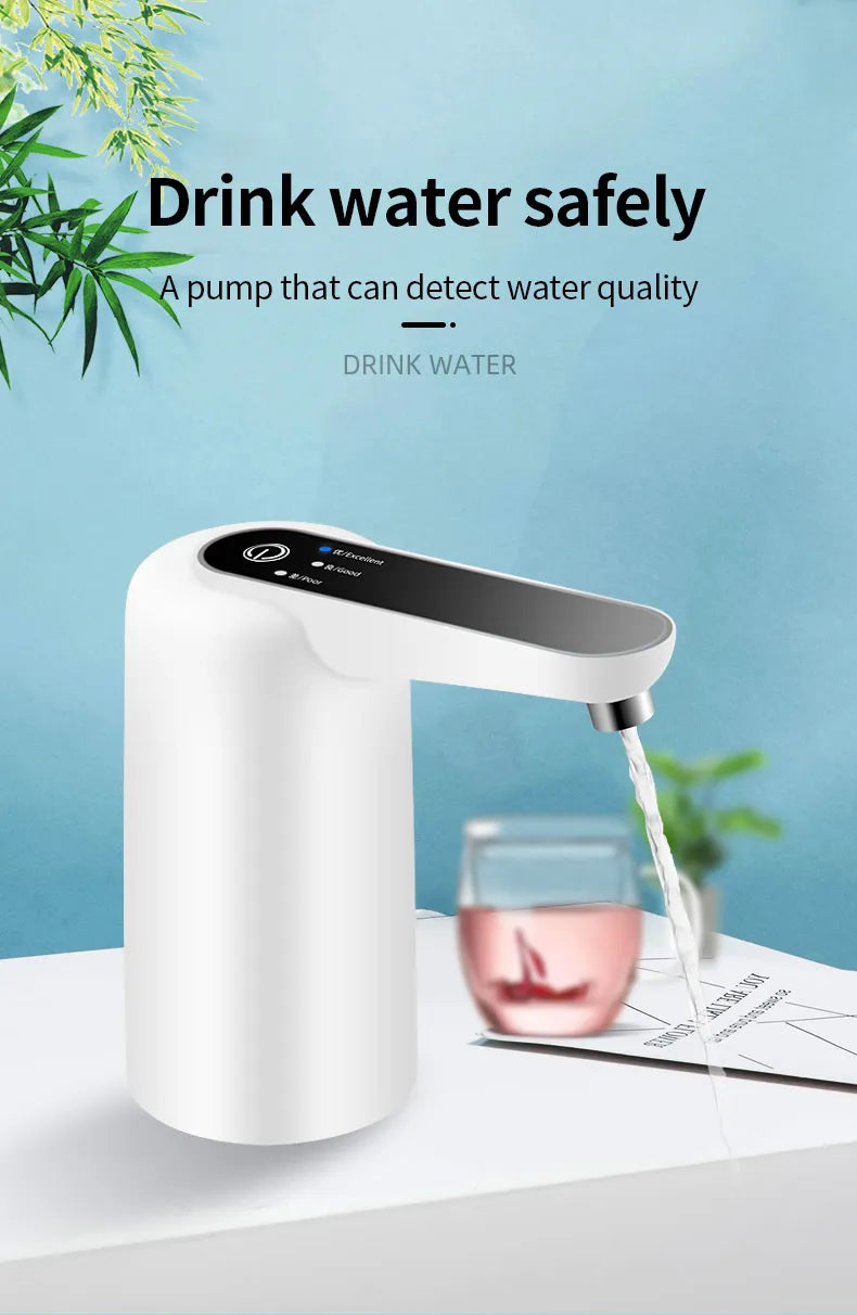 Water Dispenser automatic  Mini Barreled Water Electric Pump USB Charge Portable Water Dispenser Drink Dispenser