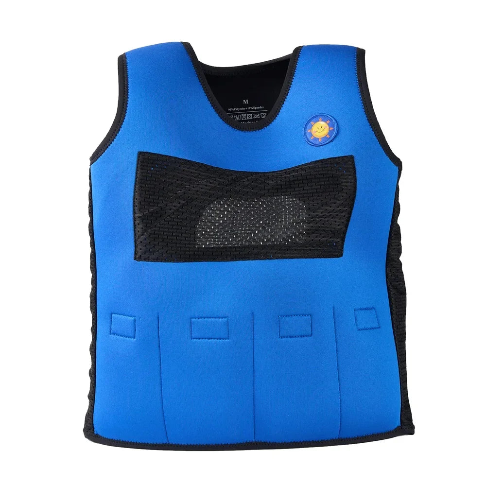 Sensory Weighted Vest for Kids for Autism Hyperactivity Mood Processing Disorders Children Breathable Comfort Compression Vest