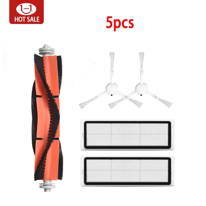 For Xiaomi Mijia 1C 1T Mi Robot Vacuum Mop Dreame F9 Hepa Filter Main Side Brush Mop Cloth Robotic Vacuum Cleaner Accessories