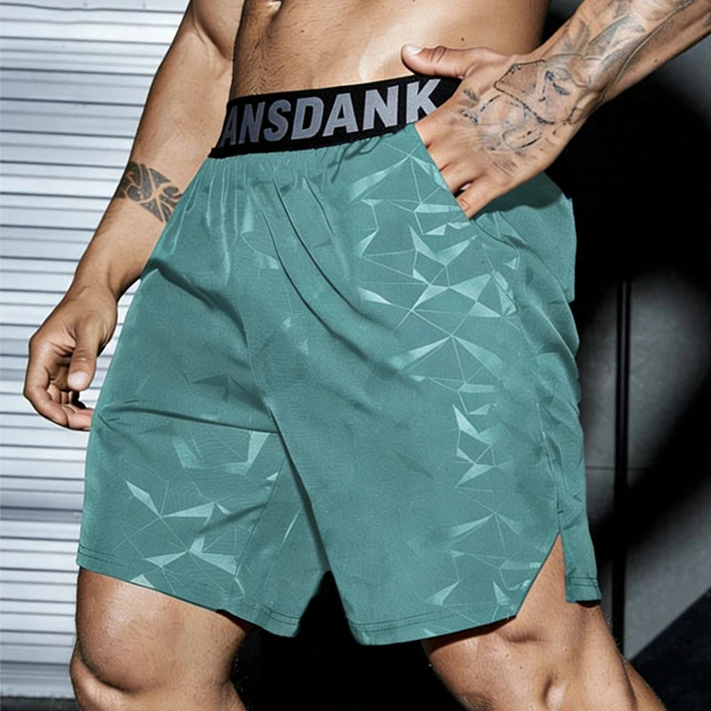 Men Running Shorts Summer Sportswear Male Football Clothing Gym Fitness Tracksuit Jogging Training Shorts Sport Short Pant Men Main image
