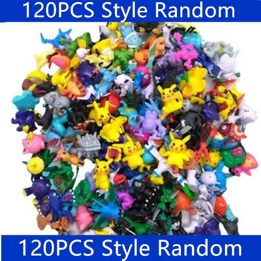 144 Style Anime  Action Figure Model Pokemon Figure Toys Ornamental Decoration Collect Toys For Children's Christmas Gift