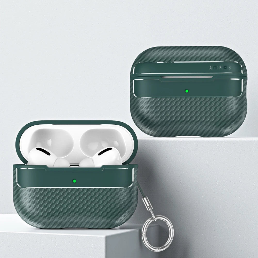 Carbon Fiber Case For AirPods Pro 2023 Wireless Earphone Case For AirPods Pro 2 3 1 Protective Cover For Air Pods Pro 2nd 3rd