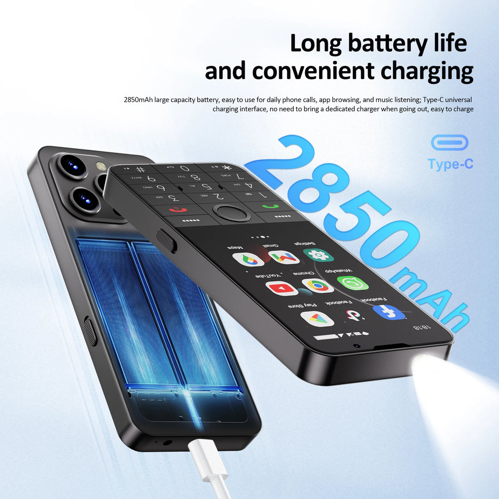 SERVO F26 PRO Android Smartphone Touch Screen 4G Cellular 3.5" Display WiFi GPS Google Play Button Smart Phones Dual SIM 2850mAh