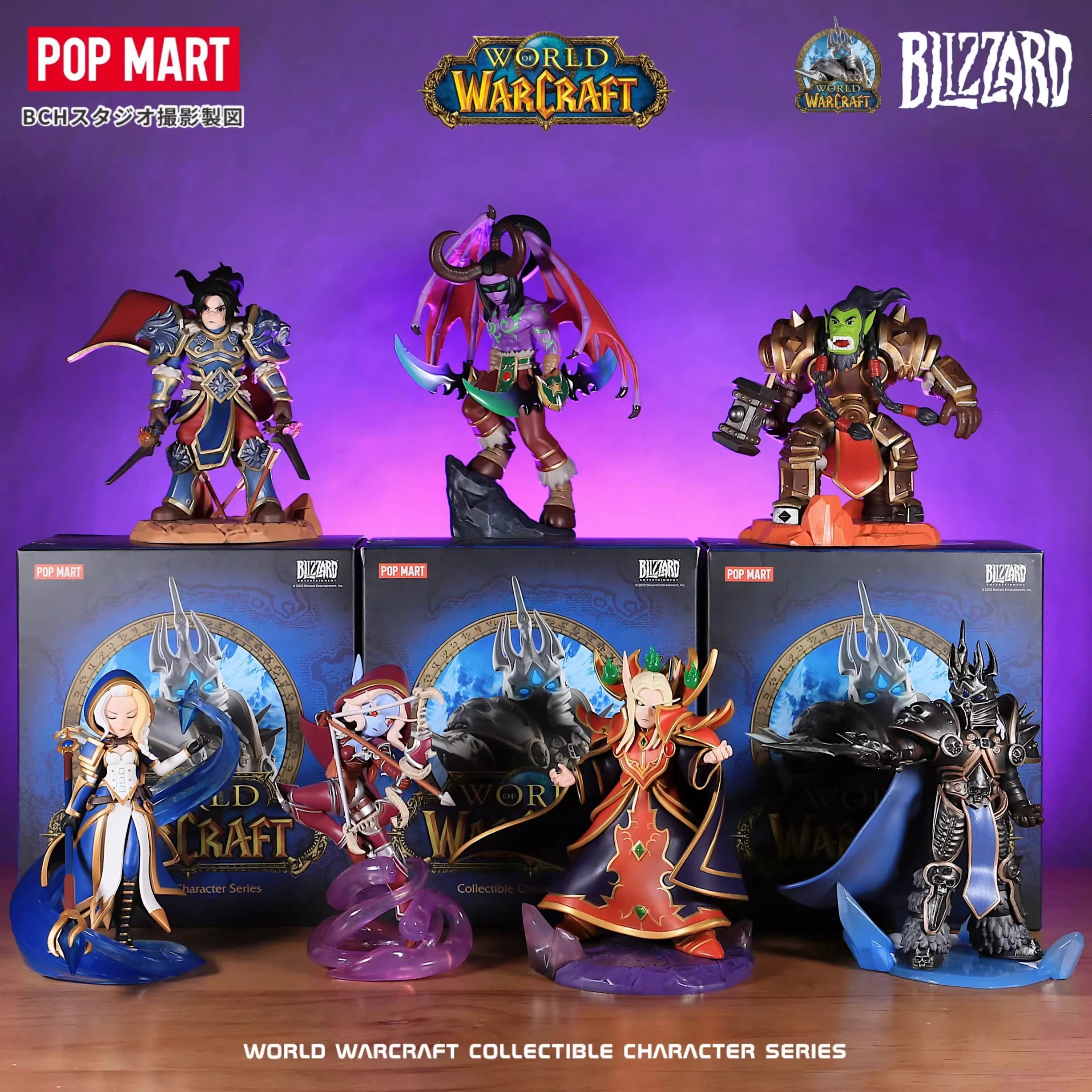 POP MART World of Warcraft Classic Blind Random Box Toys Ornaments Action Figure Mystery Box Caja Caixa Guess Bag for Boys Gitf Main image