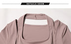 Cloud Rise Women Yoga Shirts Sports Workout T-Shirt Sexy Girl Long Sleeve Blouse Gym Fitness Crop Top Autumn Winter Sportswear