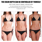 Beauty Self Tanner Mousse - Natural & Organic Ingredients , Dark Fake Tan , Sunless Tanner Clear & Non Toxic Tanning Foam