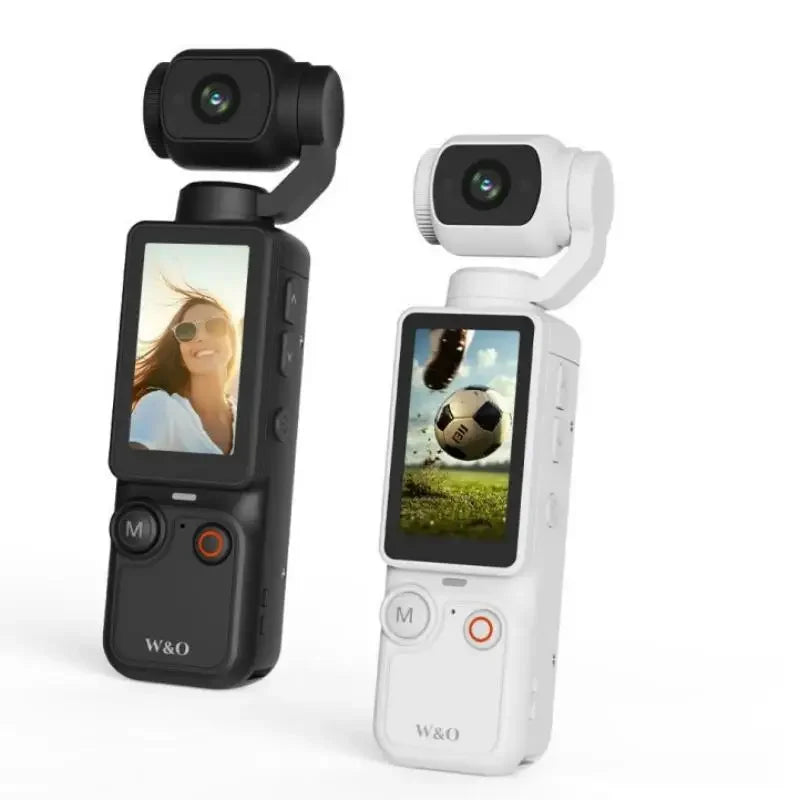 4K HD Video Recording Camera with 1.9" CMOS, USB Rechargeable, 180° Rotating Action Camcorder for Vlogging, Live Streaming Main image