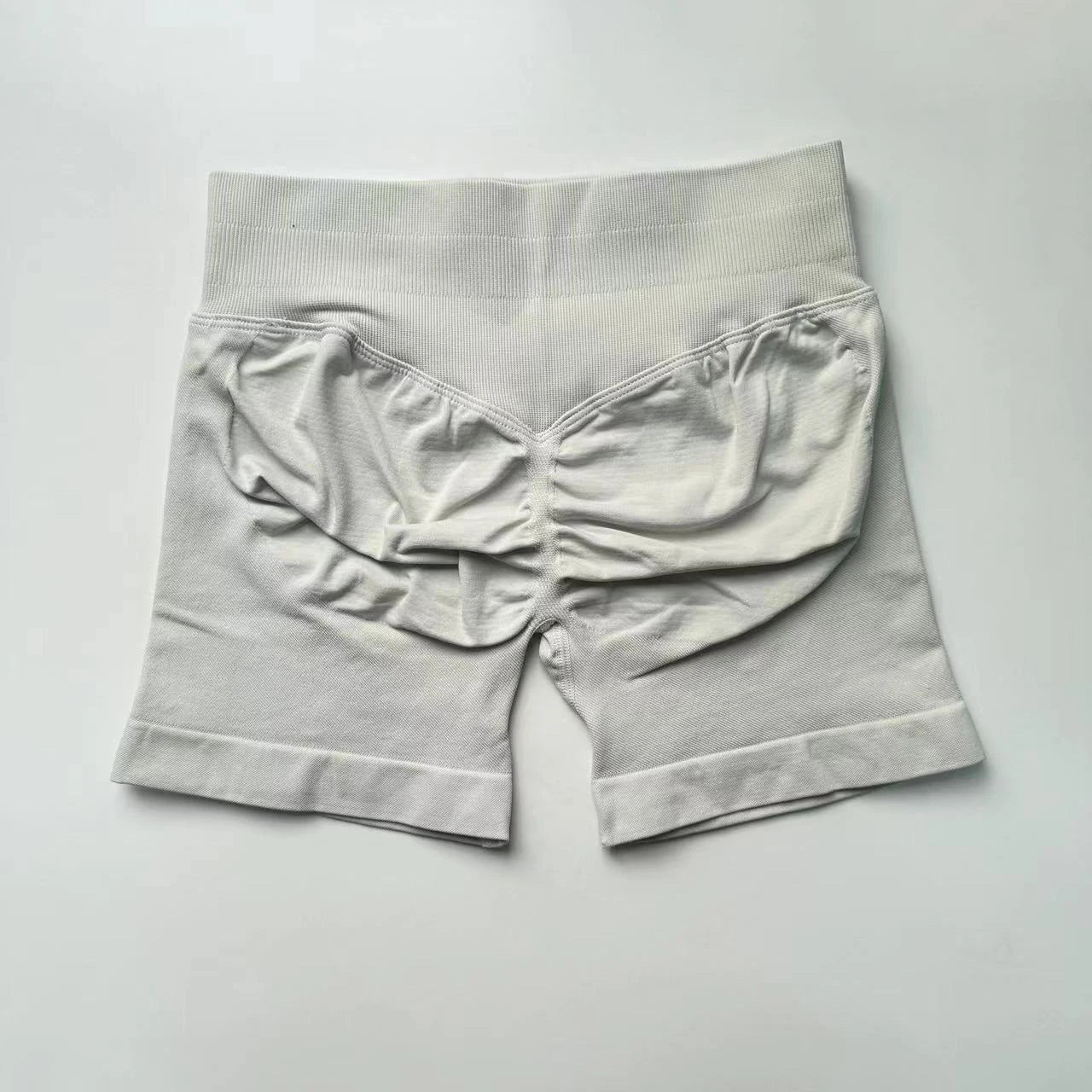 Impact Shorts 4.5" Seamless High Stretch Low Ribbed Band Subtle Glute Contour Shorts Fitness Workout Yoga Gym Shorts
