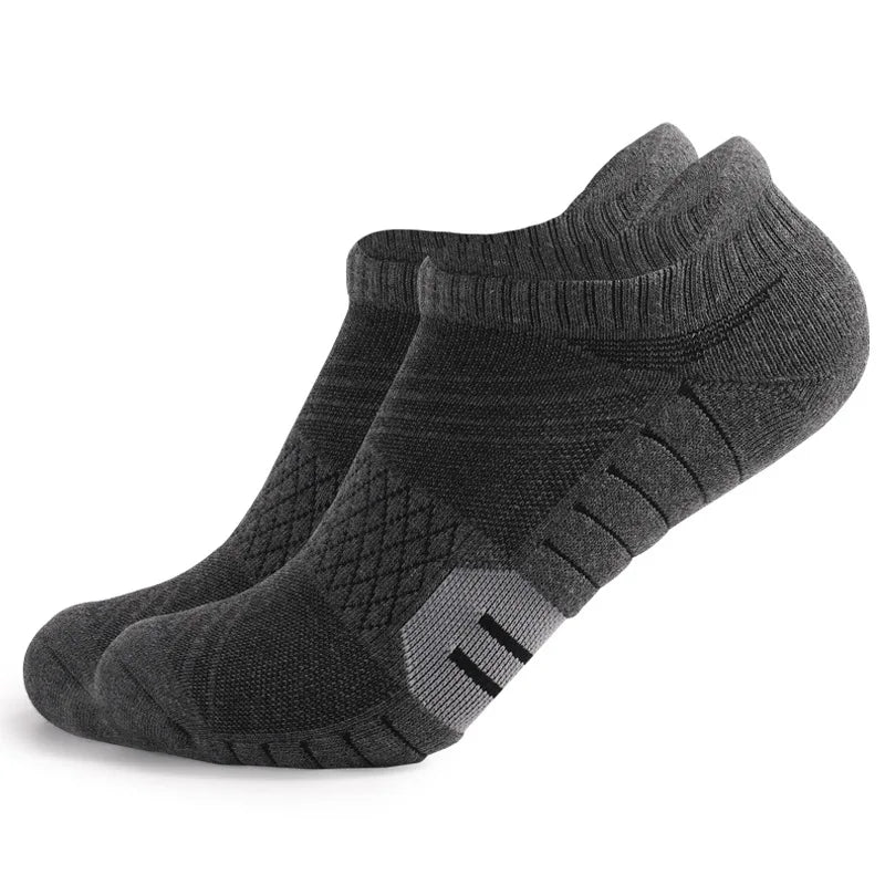 1 PAIRS Towel Bottom Hiking Socks Men Women Cotton Sock Short Running Sport Socks Breathable Deodorous Socks Plus Size EUR 35-50