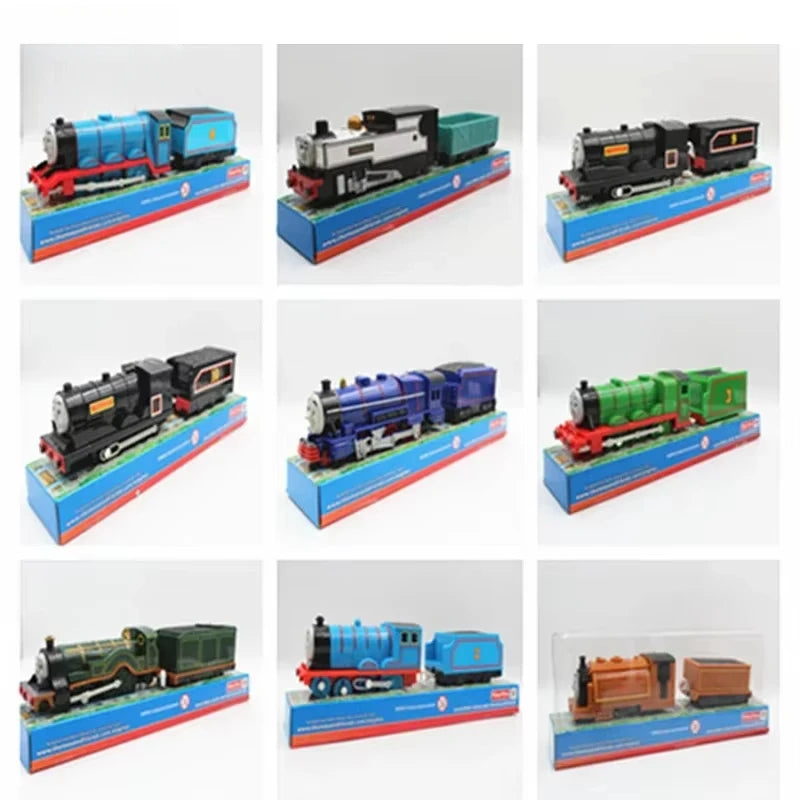Original Thomas and Friends Electric Train Motorized Engine Railway Train Gordon Donald Douglas Freddie Kid Toy for Boy Children Main image